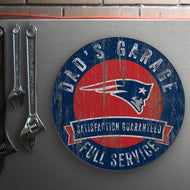 Dad's Garage NFL Circle Sign