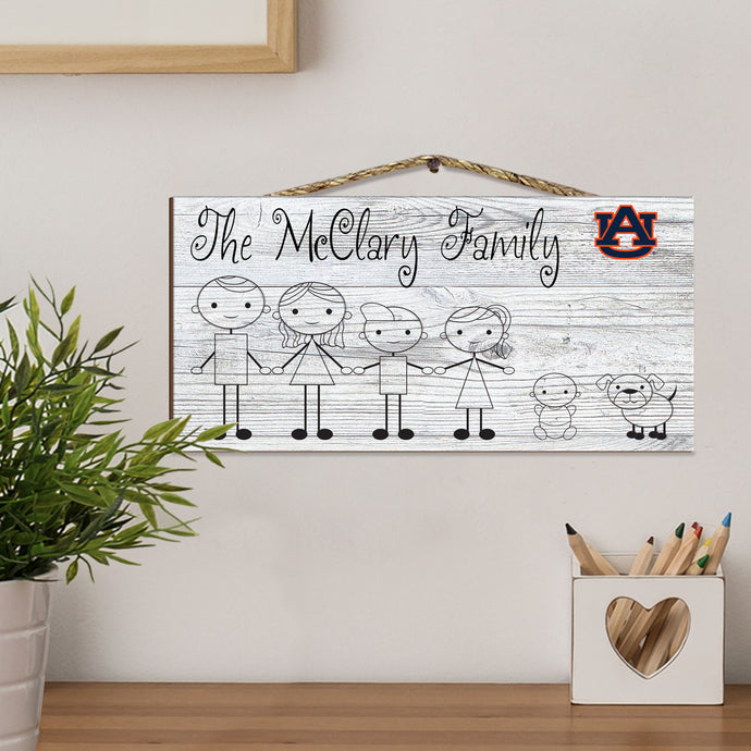 Fansticks Family Personalized NCAA Sign