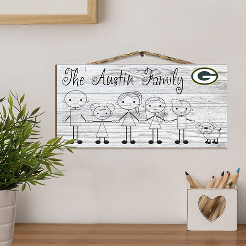 Fansticks Family Personalized NFL Sign