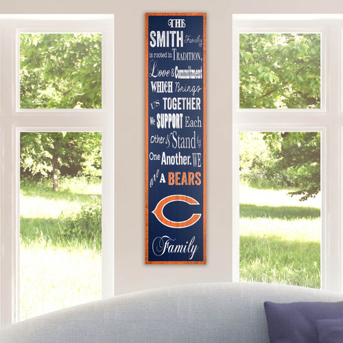 Family Banner Personalized NFL Sign