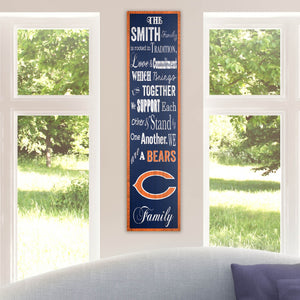 Family Banner Personalized NFL Sign